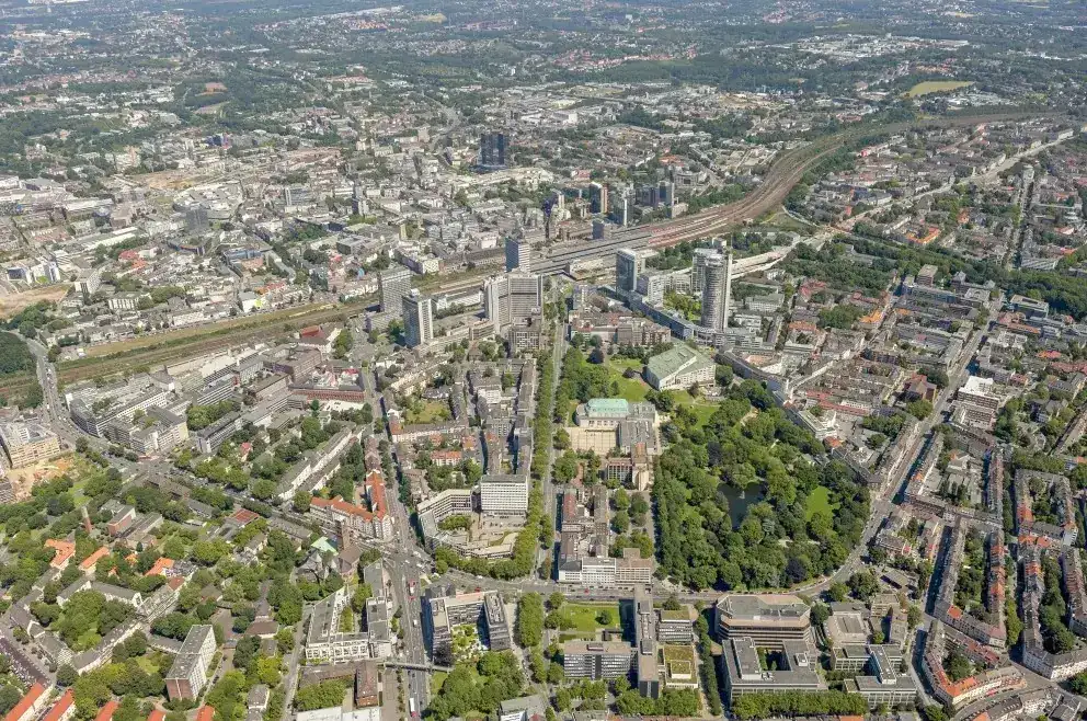 Skyline von Essen
