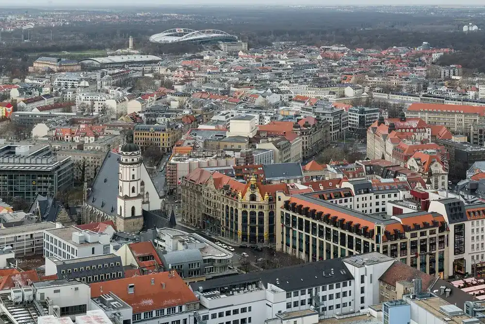 Skyline von Leipzig