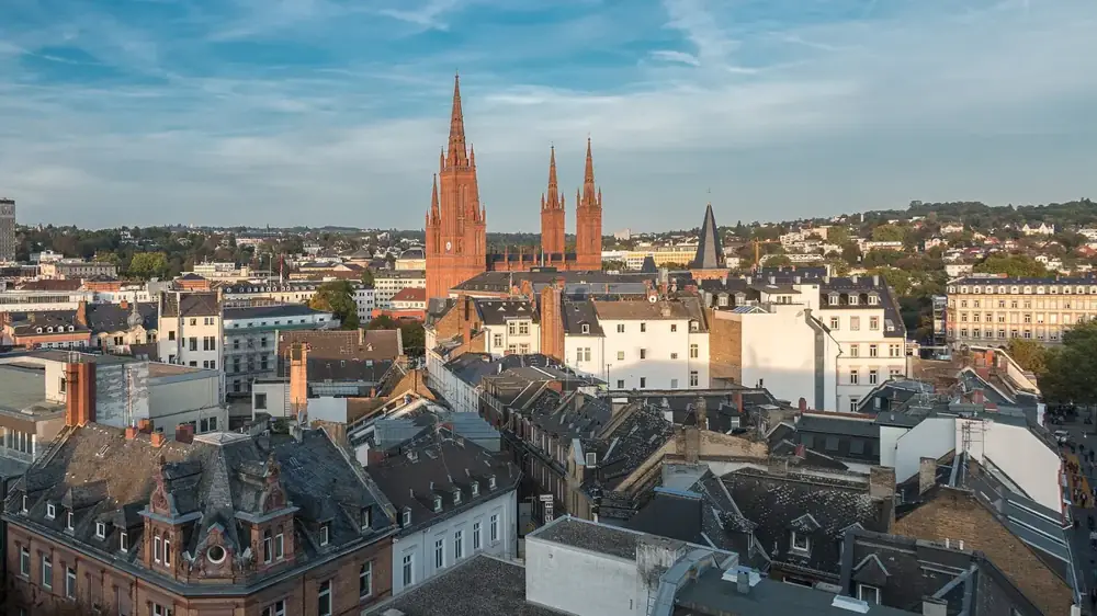 Skyline von Wiesbaden